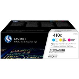  Картридж лазерный HP 410X CF252XM голубой/пурпурный/желтый x3упак. (5000стр.) для HP LJ Pro M452/M477 