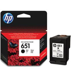  Картридж струйный HP 651 C2P10AE черный для HP DJ IA (600стр.) 