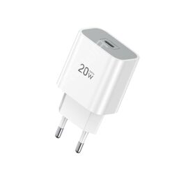  Сетевое зарядное устройство TOTU CACQ-010 1xUSB-C, 2.2A, 20W, белый 