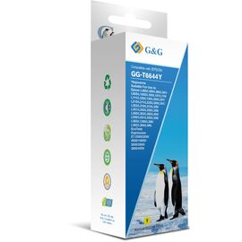  Чернила G&G GG-T6644Y желтый100мл для Epson L100, L110, L120, L130, L132, L210, L222 