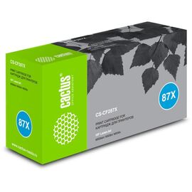  Тонер Картридж Cactus CS-CF287X-MPS черный (24000стр.) для HP LJ M506dn/ M506n/ M506x 
