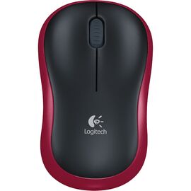  Мышь Logitech M185 Red, Wireless (910-002240) 