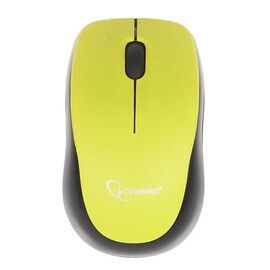  Мышь беспров. Gembird MUSW-360,  Laser Lemon, 1000 dpi, 2 кн.+ колесо-кнопка (батарейки в комплекте блистер) 