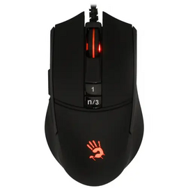  Мышь A4Tech Bloody L65 Max черный оптическая (12000dpi) USB (6but) L65 MAX/STONE BLACK 