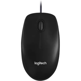  Мышь LOGITECH M100 (910-006652) проводная черный 