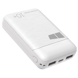  Внешний аккумулятор 10000mAh 2USB 2.1A More choice PB32-10 (White) 