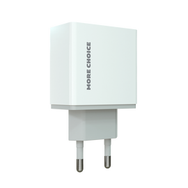  СЗУ 2USB 2.4A More choice NC11 (White) 