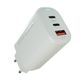  СЗУ 1USB+2Type-C 3.0A PD 65W быстрая зарядка More Choice NC79 (White) 