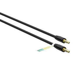  Аудиокабель AUX 3.5mm 1.0м More choice UK13 (Black) 