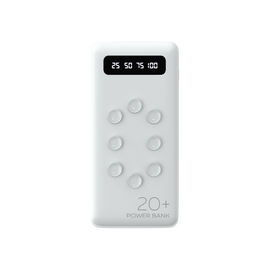  Внешний аккумулятор 20000mAh Smart 2USB 2.1A More choice PB42S-20 (White) 