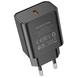  СЗУ 1Type-C 3.0A QC3.0 PD 20W быстрая зарядка Borofone BA71A (Black) 