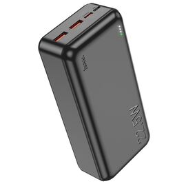  Внешний аккумулятор 30000mAh 2USB+ Type-C 3.0A PD 22.5W c LED-индикатором Hoco J101B (Black) 