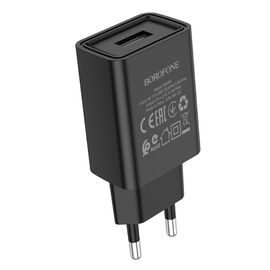  СЗУ 1USB 2.1A Borofone BA68A (Black) 