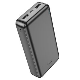  Внешний аккумулятор 20000mAh 2USB 2.1A с LED-индикатором Hoco J100A High-ranking (Black) 