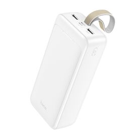  Внешний аккумулятор 30000mAh 2USB 2.0A Hoco J111B (White) 