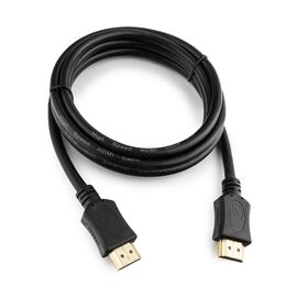  Кабель Gembird HDMI 1.8м, v1.4, 19M/19M, серия Light, черный, позол.разъемы, экран (CC-HDMI4L-6) 