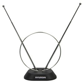  Антенна телевизионная Hyundai H-TAI100 3дБ пассивная черный 