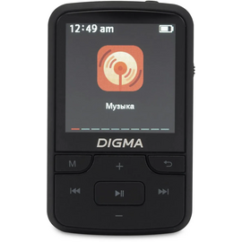  MP3 плеер Digma Z5BT flash 16ГБ черный 