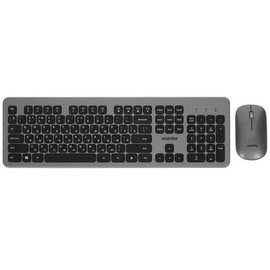  Комплект клавиатура и мышь SMARTBUY SBC-233375AG-GK серо-черный 