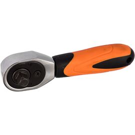  Трещотка NEO Tools 08-501 для сменных наконечников и головок 1/4" 105 мм, храповой механизм 72 зубца из CrMo, сталь CrV, двухкомпонентная рукоятка 