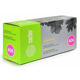  Тонер-картридж Cactus CS-CLT-Y406S для принтеров Samsung CLP-360/365/CLX-3300/3305 yellow 