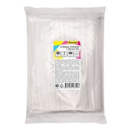  Cтержни клеевые для клеев. пистолета Silwerhof 7-200-62-TRA L-200мм D7мм прозрачный 62шт 