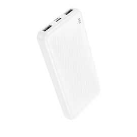  Внешний аккумулятор 10000mAh 2USB+Type-C LED Borofone BJ55 (White) 