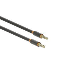  Аудиокабель AUX 3.5mm 2м More choice UK24 нейлон 