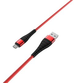  Дата-кабель BOROFONE BX32 Munificent micro 1м (красный) 