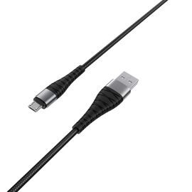  Дата-кабель BOROFONE BX32 Munificent micro 1м (черный) 