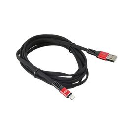  Дата-кабель Digma Lightning 3м черный 