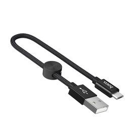  Дата-кабель HOCO X35 Premium micro 0,25м (чёрный) 