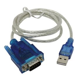  Кабель-адаптер Orient USS-102N USB Am to RS232 DB9M (WCH CH340, поддержка Win 8.x/10), длина 0.8м, крепеж разъема - винты (30677) 