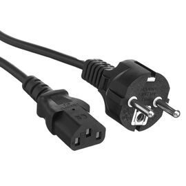  Кабель питания ExeGate Special PC-1S ES280992RUS (Евровилка Schuko- C13, 3*0.5mm2, CCA, черный, 1.0м) 