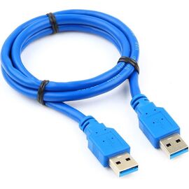  Кабель Gembird Cablexpert CCP-USB3-AMAM-1M Pro, AM/AM, 1м, экран, синий 
