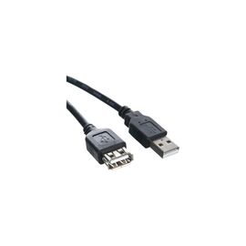  Кабель удлинительный Telecom TUS6990-1.5M USB2.0 Am-- Af 1,5м черный 