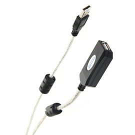  Кабель-адаптер Aopen/Qust (ACU823-20M) 6938510851345 USB2.0-repeater удлинительный активный Am-- Af 20м 