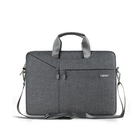  Сумка для ноутбука WiWU City Commuter Bag 13.3" водоотталкивающий полиэстер (Grey) 