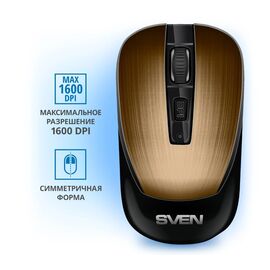  Мышь SVEN RX-380W SV-020583, античная бронза 
