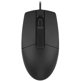  Мышь A4Tech OP-335S черный оптическая (1200dpi) silent USB (3but) 