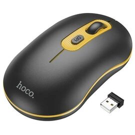  Мышь HOCO GM21 Platinum 2.4G business wireless mouse (черно-желтый) 