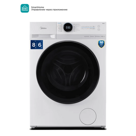  Стиральная машина MIDEA MF200D80WBS/W-RU 