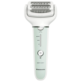  Эпилятор Panasonic ES-EY70-G520 скор. 3 насад. 6 от аккум. белый/зеленый 