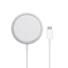  ЗУ Сетевое Беспроводное ORG MagSafe 20W (B) (white) (221397) 