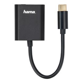  Разветвитель USB 2.0 Hama 1порт. черный (00135748) 