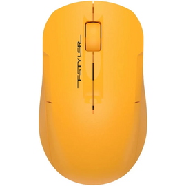  Мышь A4Tech Fstyler FG15C Air2 желтый оптич. 1200dpi беспров. USB для ноутбука 3but 
