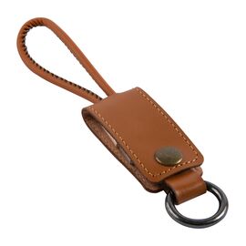  Кабель-брелок MB Mobility USB – Micro-USB, 25 см, коричневый 