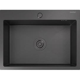  Мойка GranFest 6045 PVD графит 