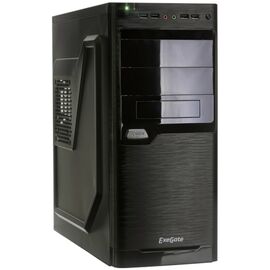  Корпус ExeGate XP-330U Black EX272731RUS ATX, без БП, 2xUSB+2xUSB3.0, Audio 