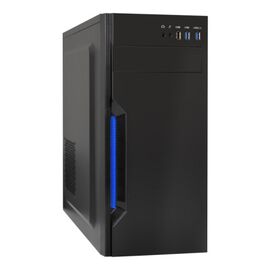  Корпус ExeGate XP-333U Black EX283075RUS ATX, без БП, 1xUSB+2xUSB3.0, Audio 